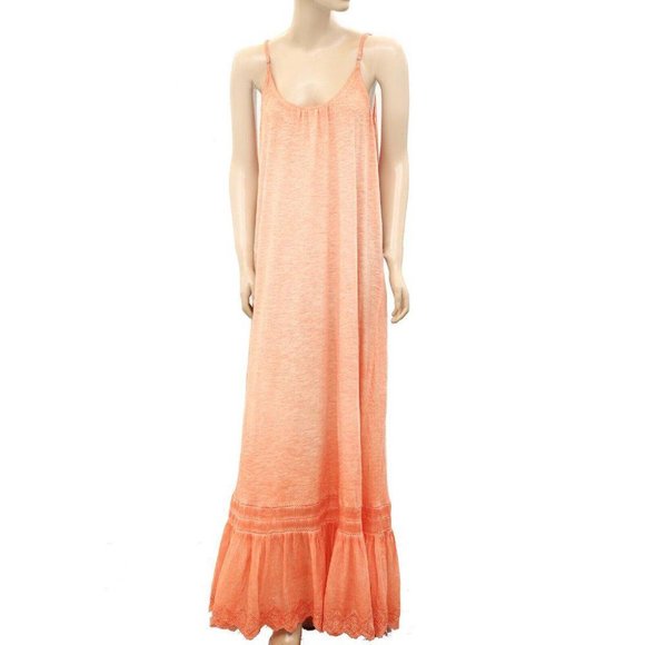 Daily Practice Anthropologie Arlene Maxi Dress Eyelet Embroidered Lace XS - Picture 7 of 10